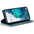 CASEME flip case for Samsung Galaxy S20 FE / 5G, Waxy Textublue, blue