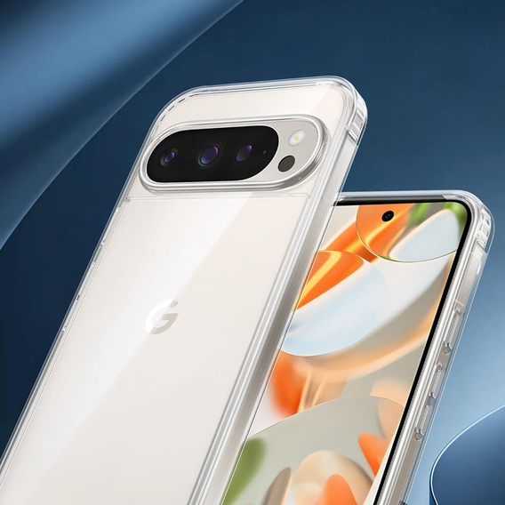 Case for Google Pixel 9 Pro XL, Fusion Hybrid, transparent