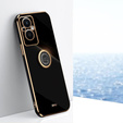Case for Oppo Reno7 Lite, Electro Ring, black