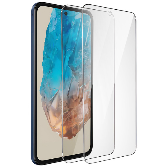 2x Tempered Glass ERBORD 9H Hard Glass for phone screen for Samsung Galaxy M35 5G