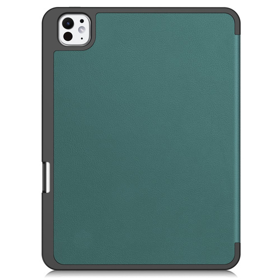 Case for iPad Pro 11" 2024 (5 gen.), Smartcase with stylus space, green