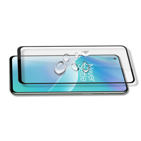 Mocolo Full Glue Tempered Glass for OnePlus Nord 2T 5G, black frame