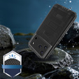 IP68 waterproof case for iPhone 17 Pro, black