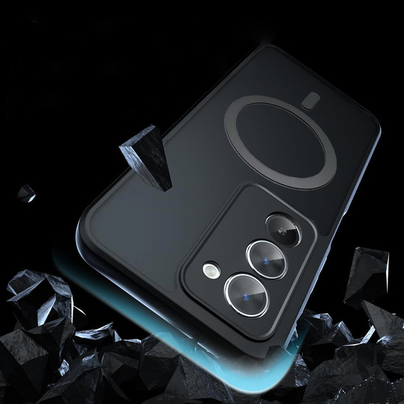 Matt Case for Xiaomi Redmi 15 5G / 4G, for MagSafe, translucent black