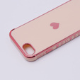 Case for iPhone 7/8/SE 2020/SE 2022, Electro heart, pink rose gold