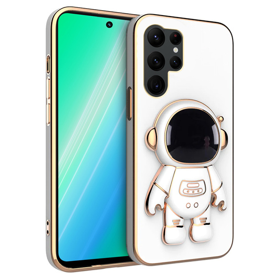 Case for Samsung Galaxy S22 Ultra, Astronaut, white