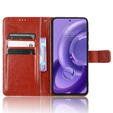 Flip case for Motorola Edge 30 Neo 5G, Crazy Horse Wallet, brown