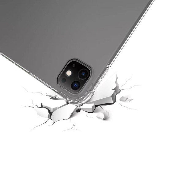 Case for Apple iPad Pro 13" 7 gen. 2024 (A2925, Silicone, transparent