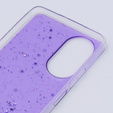Case for Oppo A58 4G, Glittery, purple