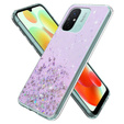 Case for Xiaomi Redmi 12C, Glittery, purple