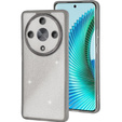 Case for Honor Magic 6 Lite 5G, Glittery Powder, grey