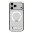 Spigen Ultra Hybrid "S" MagSafe case for iPhone 17 Pro, Clear / White