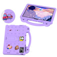 Children's case for Lenovo Tab M11, Cute Patterns, with stand, purple