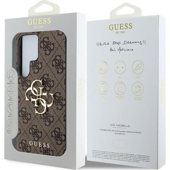 GUESS Big Metal Logo case for Samsung Galaxy S25 Ultra