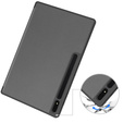Case for Samsung Galaxy Tab S10 Ultra, Smartcase with stylus space, grey