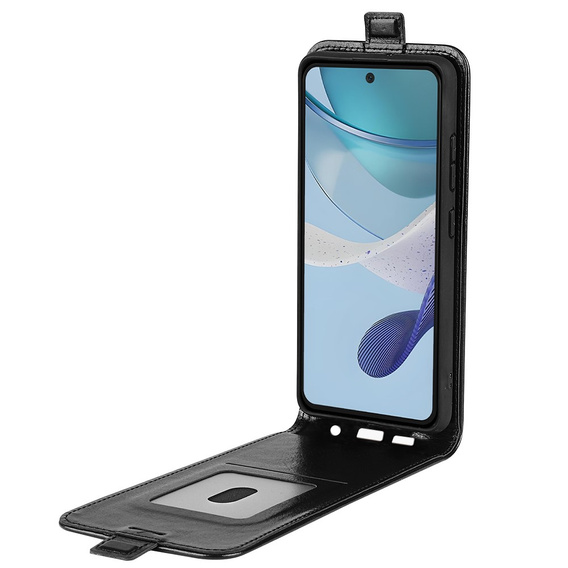 Flip case for Motorola Moto G53, Flip, black