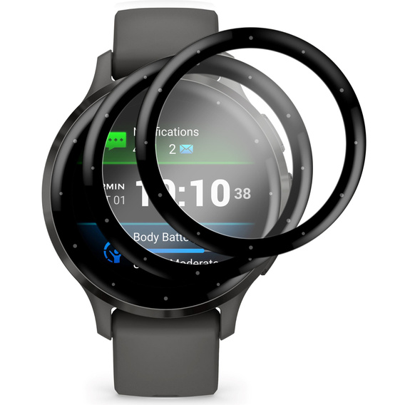 2x ERBORD Hybrid Glass for Garmin Venu 3S