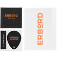 Case for Samsung Galaxy S25+ Plus / S24+ Plus, for MagSafe, ERBORD Matt Case, black + Screen Glass