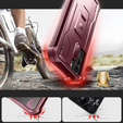 Armored case for Samsung Galaxy S21, Dexnor Full Body, red