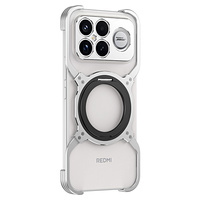 Metal Bumper Case with Magnet and Stand for Xiaomi Poco F8 Ultra