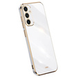 Case for Samsung Galaxy A55 5G, Glamour CamShield, white