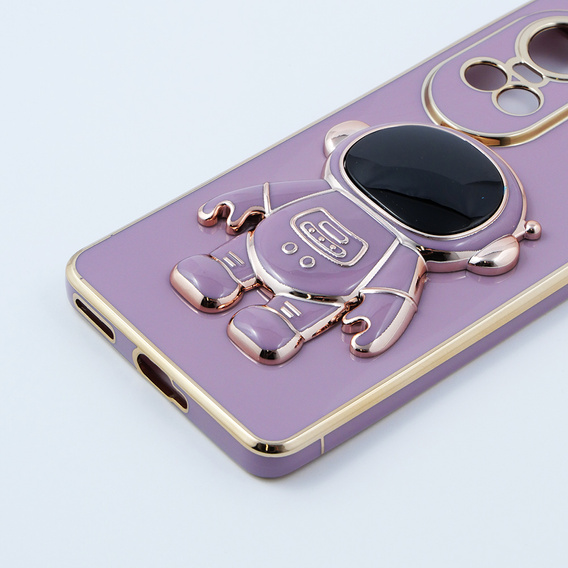 Case for Oppo Reno 10 / 10 Pro, Astronaut, purple