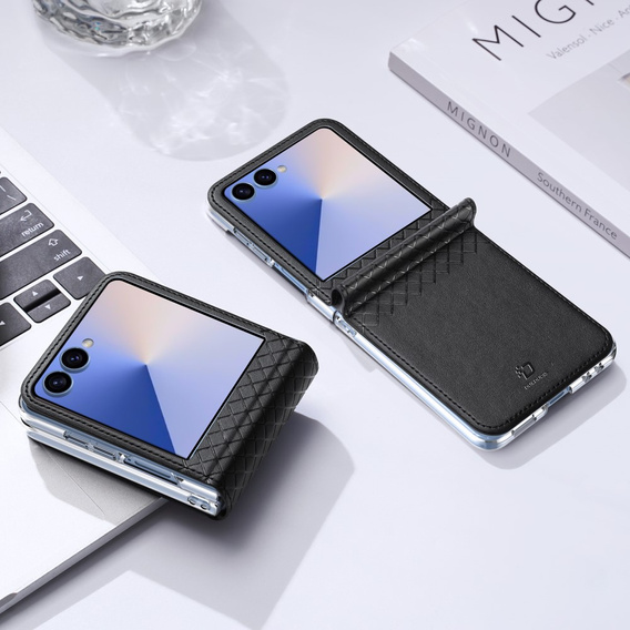 Case Dux Ducis for Samsung Galaxy Z Flip7 5G, Bril, black