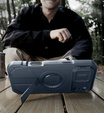 Dexnor armoured case with stand and camera shutter, for MagSafe for iPhone 17 Pro Max