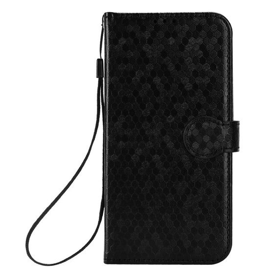 Flip case for T Phone 3 5G, Wallet Rhombus, black