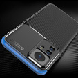 Case for Xiaomi 12T, Carbon Gel, black