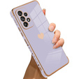 Case for Samsung Galaxy A53 5G, Electro heart, purple