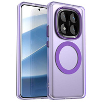 Case for Xiaomi Redmi Note 14 Pro 5G / Poco X7 5G, Fusion Hybrid, for MagSafe, purple