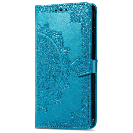 Flip case for Oppo A40 / Oppo A40m, Mandala, blue