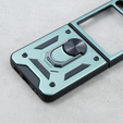 Armor Case for Samsung Galaxy Z Flip5 5G, Nox Case Ring, green