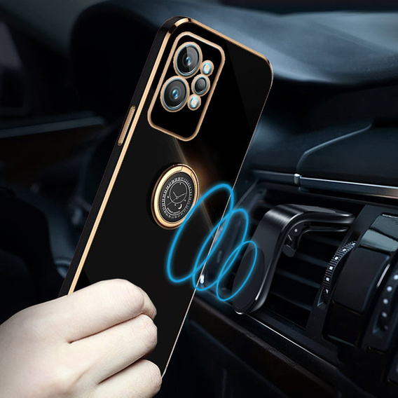 Case for Realme GT2 Pro, Electro Ring, black