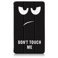 Case for Samsung Galaxy Tab A7 Lite, Smartcase, don't touch me