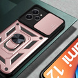 Case for Xiaomi Redmi 12, CamShield Slide, pink rose gold