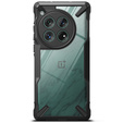 Ringke Fusion X case, transparent/black for OnePlus 12 5G