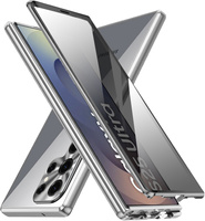 Case for Samsung Galaxy S25 Ultra, Privacy Dual Glass, silver