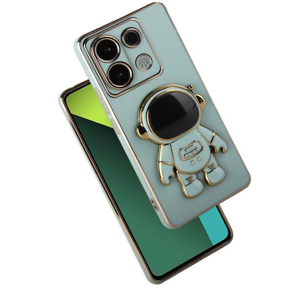 Case for Xiaomi Redmi Note 13 Pro 5G, Astronaut, green + 9H Tempered Glass