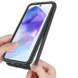 Case for Samsung Galaxy A55 5G, Shockproof, with film, black