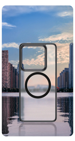 Case for Xiaomi 14T, Fusion Hybrid, for MagSafe, black