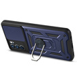 Case for Oppo Reno 6 5G, CamShield Slide, blue