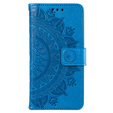 Flip case for Xiaomi Redmi A3, Mandala, blue