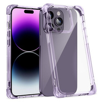 Case for iPhone 14 Pro, ERBORD CornerShield, purple
