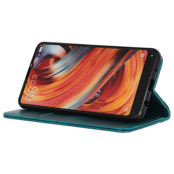 Case for Xiaomi 13T / 13T Pro, Wallet Litchi Leather, green