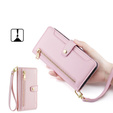 Flip case for Xiaomi Redmi Note 13 Pro+, Wallet Zipper Pocket, pink