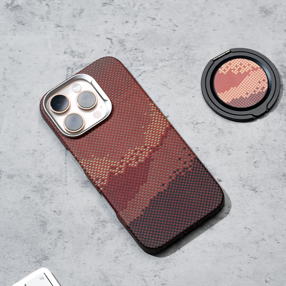 Benks Magnetic Golden Tide Kevlar 600D case for iPhone 16 Pro