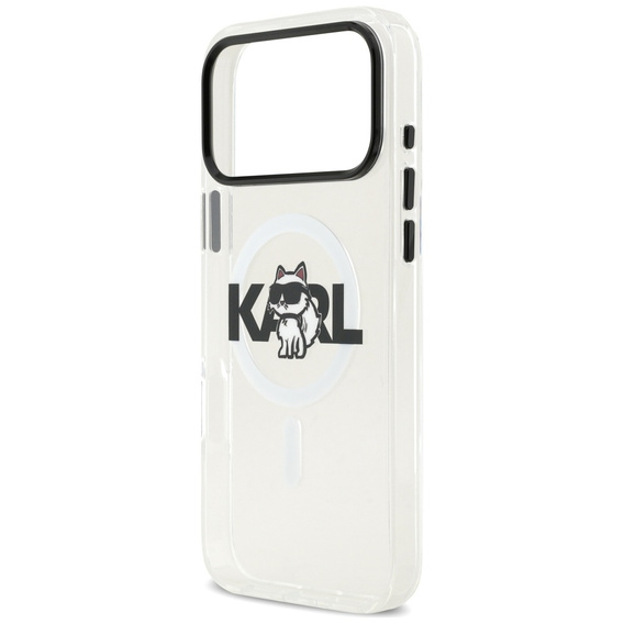 Karl Lagerfeld IML Choupette MagSafe case for iPhone 17 Pro