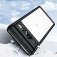 Case for Google Pixel 7 Pro 5G, Fusion Hybrid, with camera protection, transparent / black